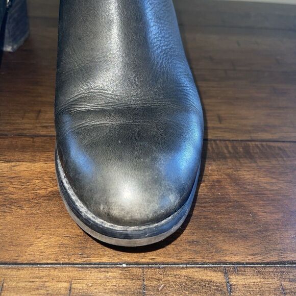 Pikolinos Womens Andorra Black Leather Bootie Boot Shoe 39 US 8.5 Comfort - Picture 3 of 10